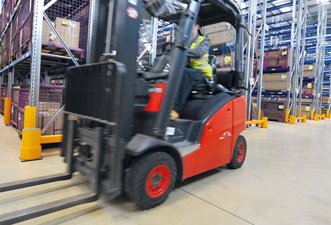 A-SAFE iFlex Rack End törmäyssuoja hyllyn päätyihin