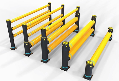 A-SAFE Traffic iFlex törmäyssuojat teollisuuteen