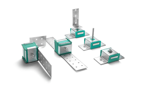 EP+ Sylomer® seinäripustimet