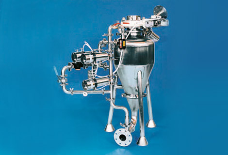 Painelähettimet jauheille ja rakeille