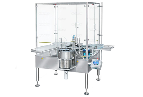 SX-210-Lyo – Kompakti moduulirakenteinen kone lääkepullojen automaattiseen syöttöön, täyttöön ja suljentaan