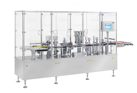 SX-310-PP – Kompakti linjakone automaattiseen syöttöön, täyttöön ja suljentaan