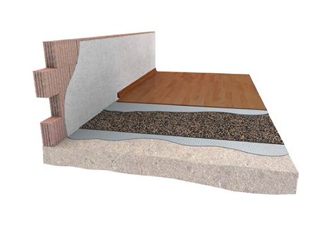 DAMTEC Standard askeläänieristysmatto