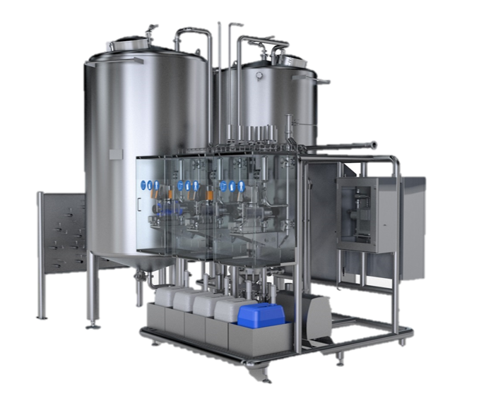 Löhrke Cleaning In Place – täysikokoinen CIP keskus